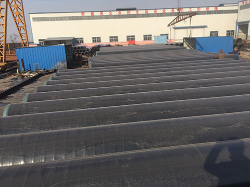 排水外聚乙烯內環氧防腐管道